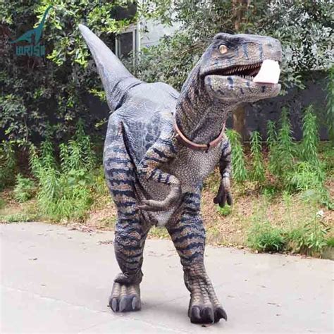 China New Material Dinosaur Suit Adult Walking Mechanical ...