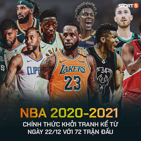 CHÍNH THỨC: Mùa giải NBA 2020 2021 ấn định ngày khởi tranh