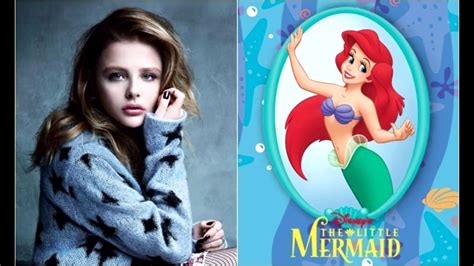 Chloe Moretz en el papel de Ariel en nueva película de La ...