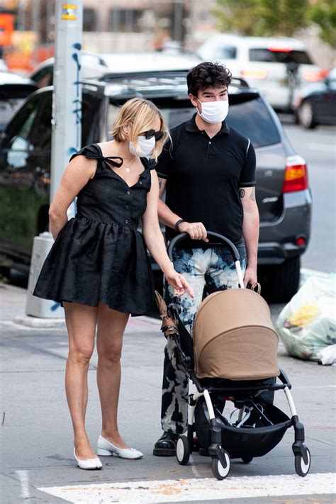 Chloe Sevigny with Sinisa Mackovic and their baby boy out ...