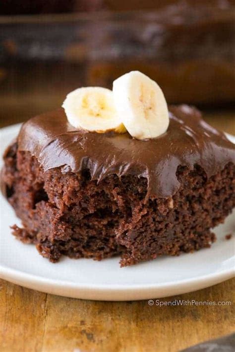 Chocolate Banana Cake   Spend With Pennies