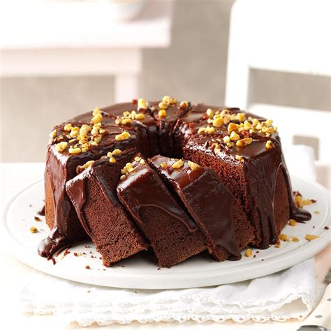 Chocolate Chiffon Cake Recipe | Taste of Home