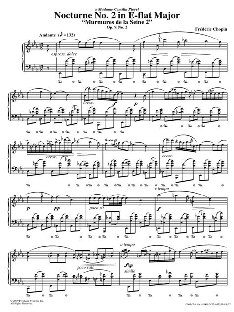 Chopin Nocturne No 2 in E flat Major.pdf | Federico Chopin ...