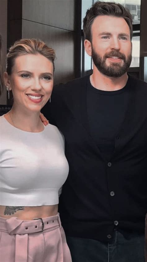 Chris Evans & Scarlett Johansson | chris evans e Scarlett Johansson ...