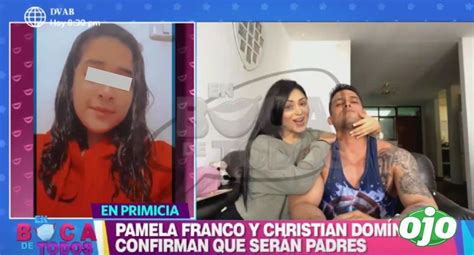 Christian Domínguez y Pamela Franco serán papás: hija del cantante y su ...