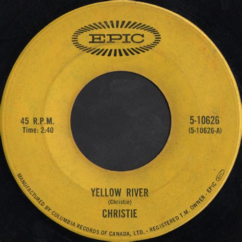 Christie   Yellow River  1970, Vinyl  | Discogs