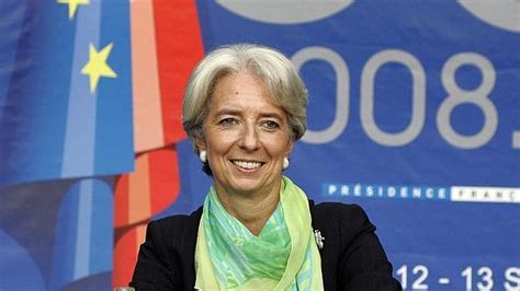 Christine Lagarde, presidenta del Fondo Monetario ...