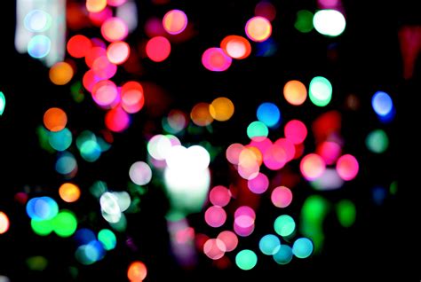 Christmas lights bokeh 4k Ultra Fondo de pantalla HD ...