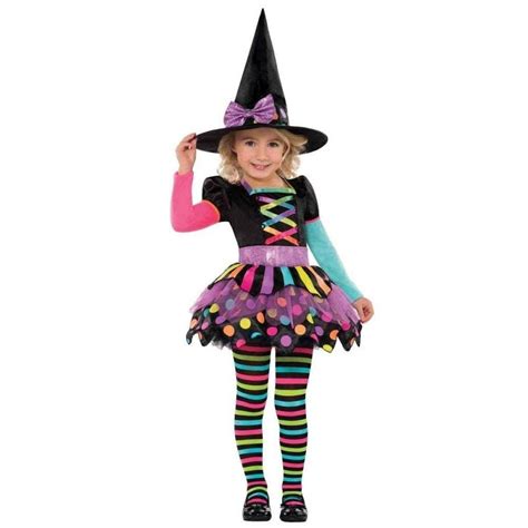 Christy s   Disfraz bruja de Halloween para niñas de 3 4 ...