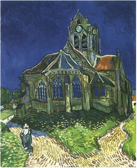 Church at Auvers, The by Vincent Van Gogh   62   Painting