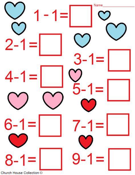 Church House Collection Blog: Valentine s Day Math ...