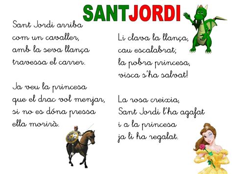 ci+poema+de+sant+jordi.jpg  1024×768  | Jordi, Tipos de letras, Flores ...