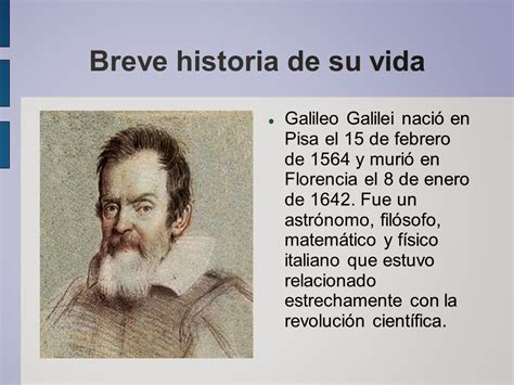 ciencias: EL TRABAJO DE GALILEO