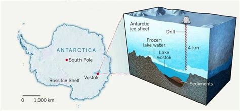 Científicos rusos llegan al Vostok, el lago antártico con ...