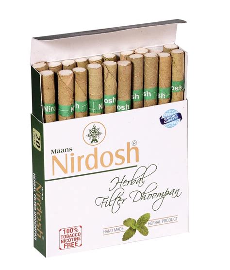 Cigarrillos de Hierbas 20 unidades Nirdosh – La Chakra