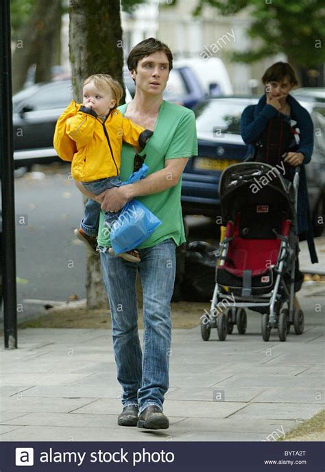 Cillian Murphy goes out with his son to the buy some ...