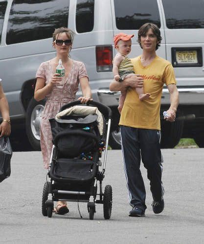 Cillian Murphy with his wife and their son, Malachy | Flickr