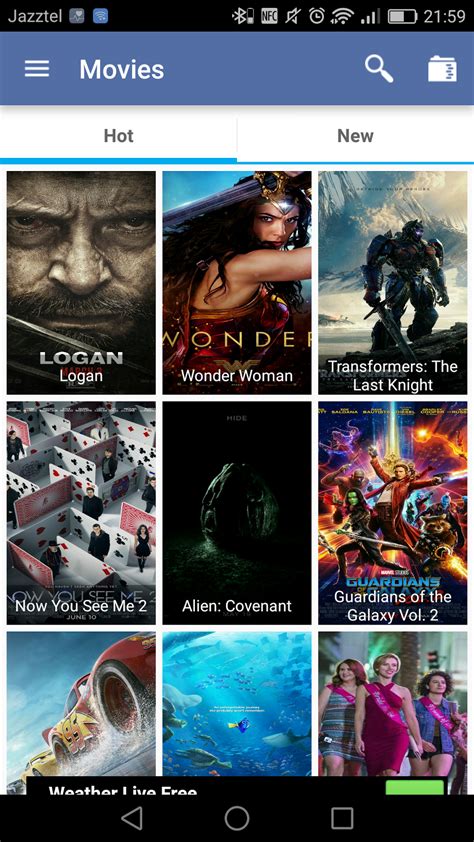 Cinema Box: App para ver y descargar Peliculas de estrenos ...