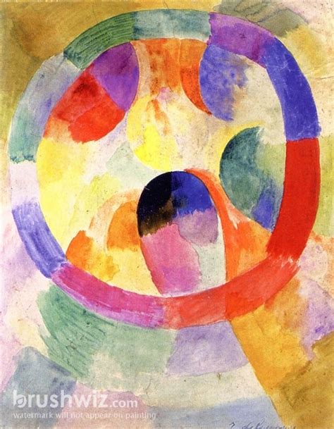 Circular Forms by Robert Delaunay   Oil Painting Reproduction