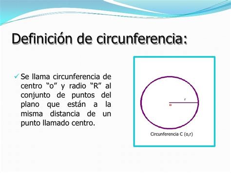 Circunferencia y círculo