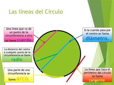 Circunferencia y sus elementos