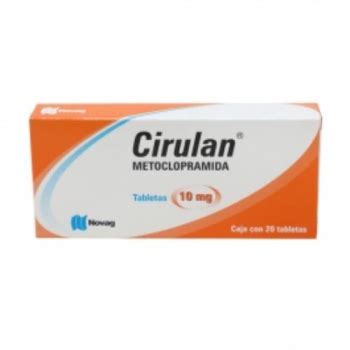 CIRULAN  METOCLOPRAMIDA  10MG 20TAB   Farmacia Del Niño   FARMACIA ...