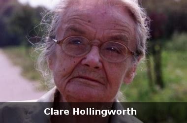 Clare Hollingworth, reporter who broke news of WWII, no more