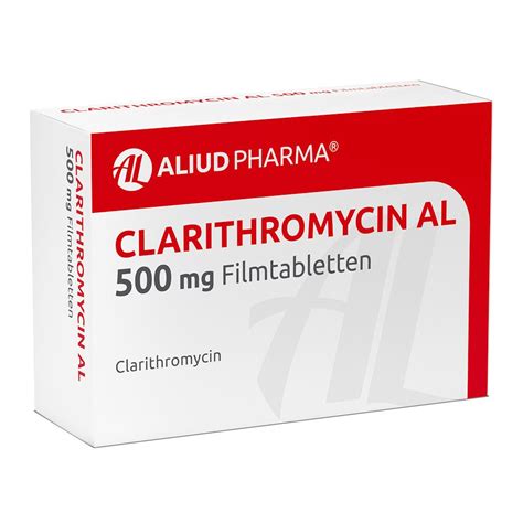 Clarithromycin AL 500 mg Filmtabletten 14 St   shop ...