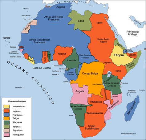 Clasesadultoslasagra: África colonial