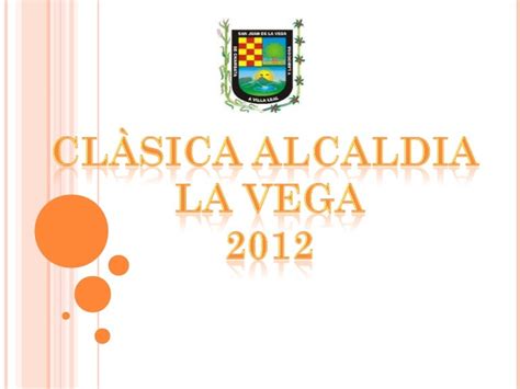 CLASICA ALCALDIA LA VEGA 2012