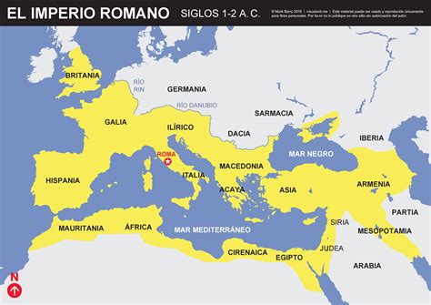 CLÁSICOS GOYA: Mapas interactivos del imperio romano