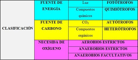 Clasificación de los seres vivos  energía, carbono y oxígeno  | Saber ...
