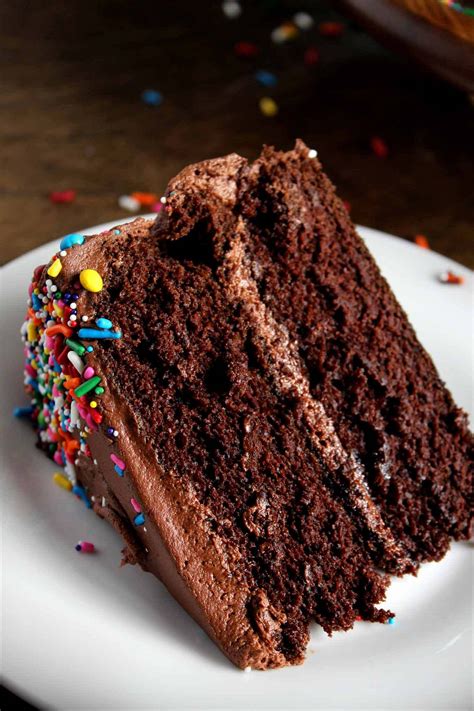 Classic Chocolate Birthday Cake | wyldflour