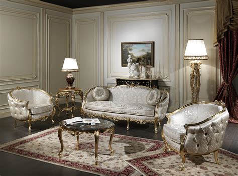 Classic living room furniture Venezia | Vimercati Classic ...