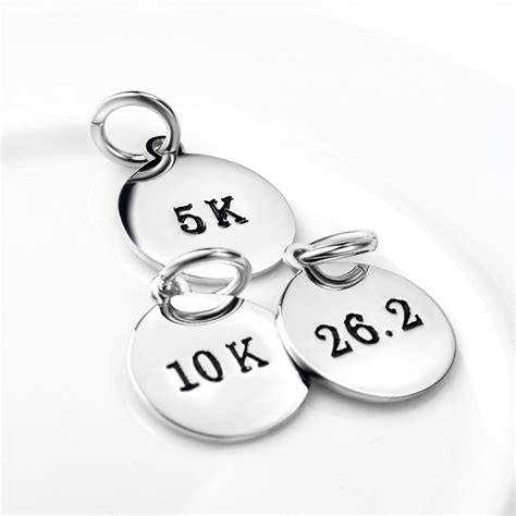 Classic Running Distance Charm Collection | Running jewelry bracelet ...