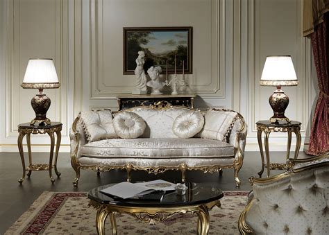 Classic sofa of the Venezia collection | Vimercati Classic ...