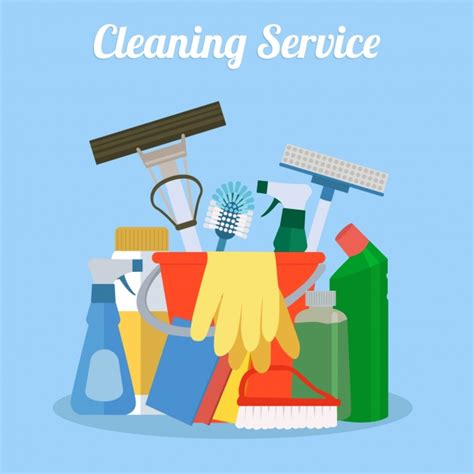 Cleaning set design Vector | Free Download