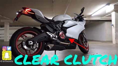 Clear Clutch Cover DUCATI 959 PANIGALE   YouTube