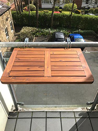 click deck balcón mesa madera mesa plegable mesa para ...