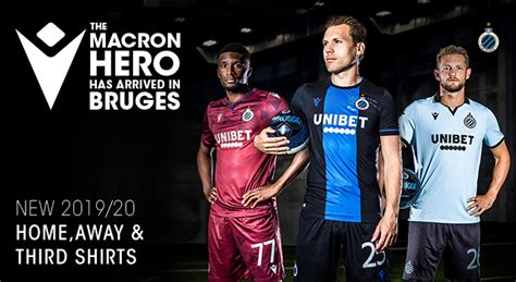 Club Brugge & Macron present the new 2019/20 season kits!