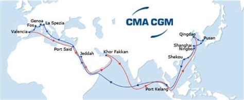 Cma cgm Container Tracking | China To MEDITERRANEAN