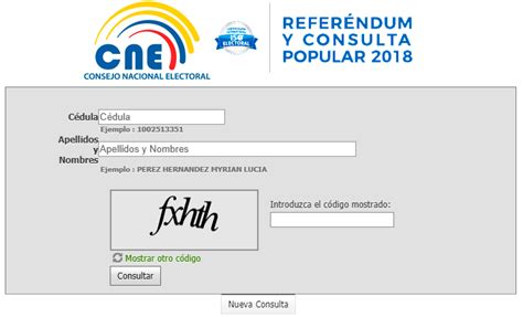 CNE Lugar de Votación 2019 Donde Votar en Ecuador y si ...