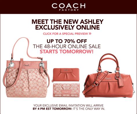 Coach Factory Outlet Online sale up to 70% off   48 Hours ...