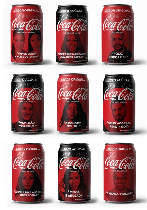 Coca Cola lança latas com artistas para promoção de verão ...