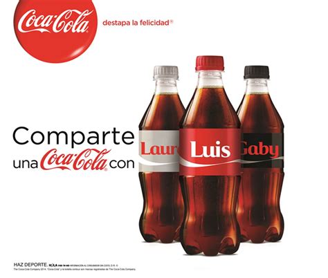 Coca Cola presenta su campaña Comparte una Coca Cola ...