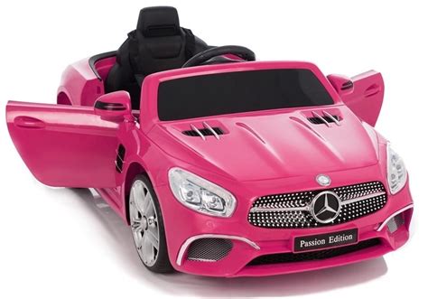 Coche eléctrico para niños y niñas Mercedes SL con batería ...