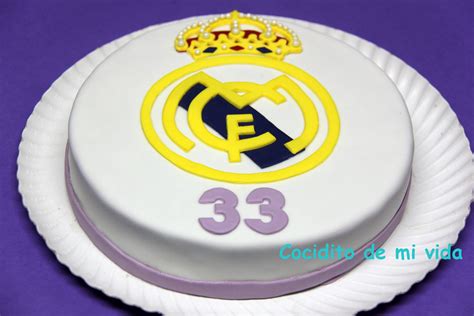 Cocidito de mi vida: Tarta de cumpleaños del Real Madrid