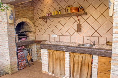 cocina exterior casa rural las herencias | Casa Rural Las Herencias