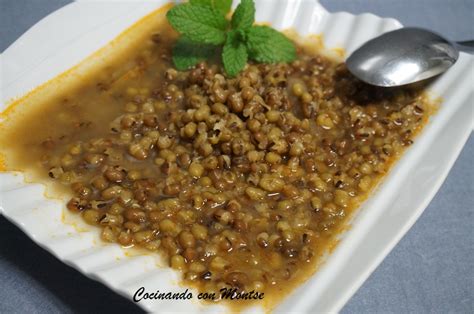 Cocinando con Montse: Guiso de soja verde