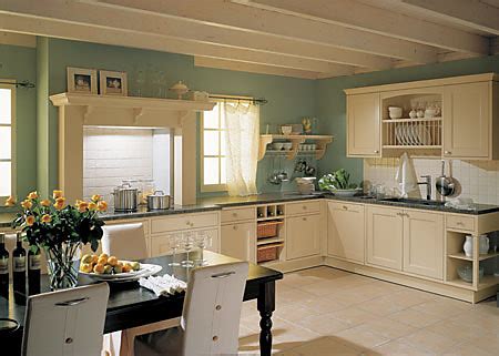 Cocinas rústicas inglesas: las cocinas rústicas en estilo Cottage.